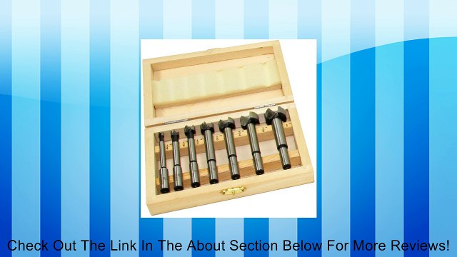 Woodtek 836723, Bits, Drill And Boring, Forstner, 7pc Forstner Set- 3/16 To 15/16 , 1 Each Review