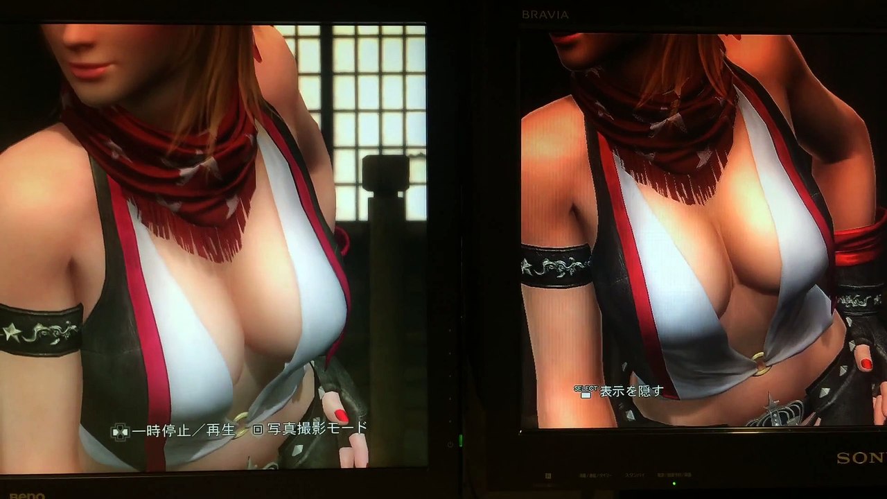 Dead or Alive 5 : Last Round - Comparatif PS3 / PS4