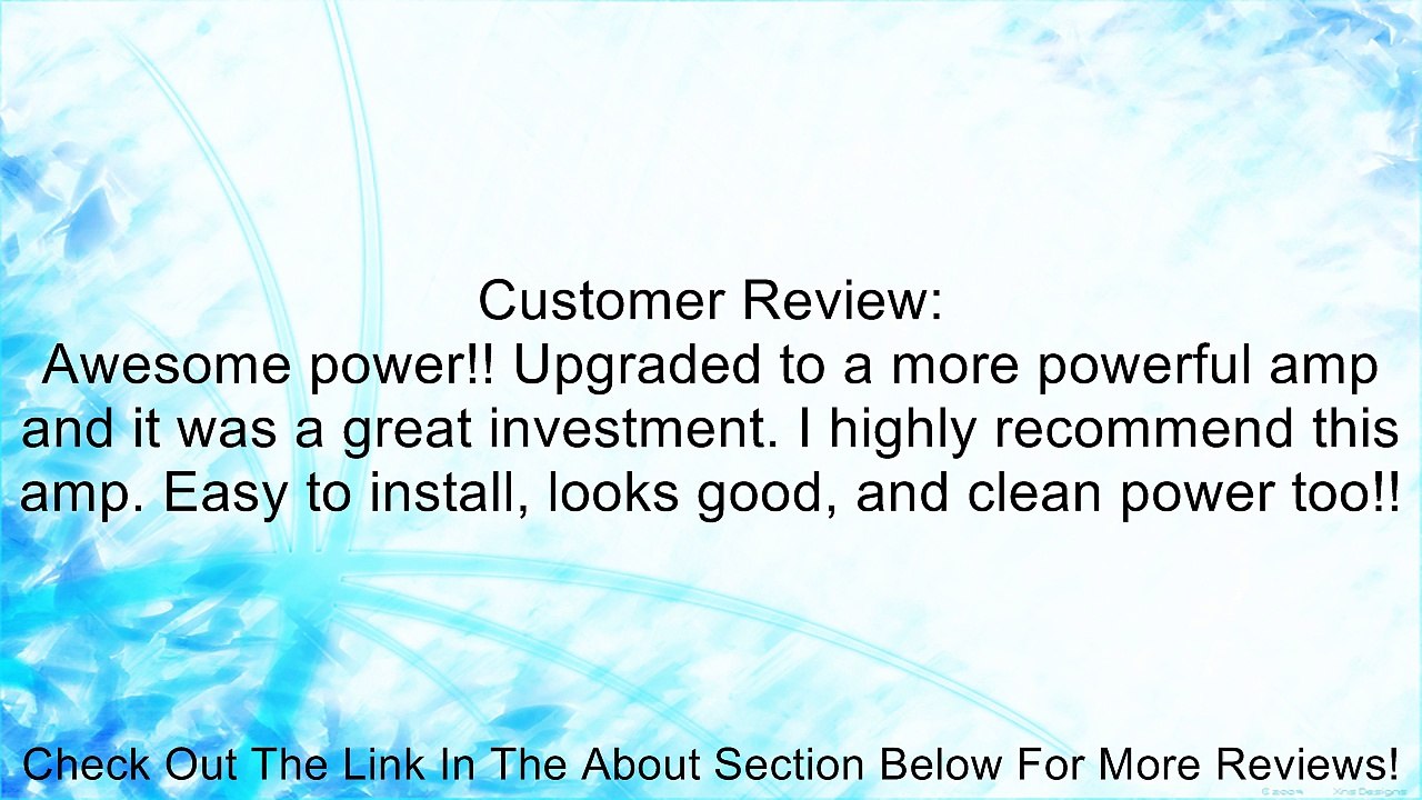 Interfire G2-1200 2 Channel Amplifier (1200 Watts) Review