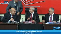 TOPLU İŞ SÖZLEŞMESİ İMZA TÖRENİ 25/12/2014