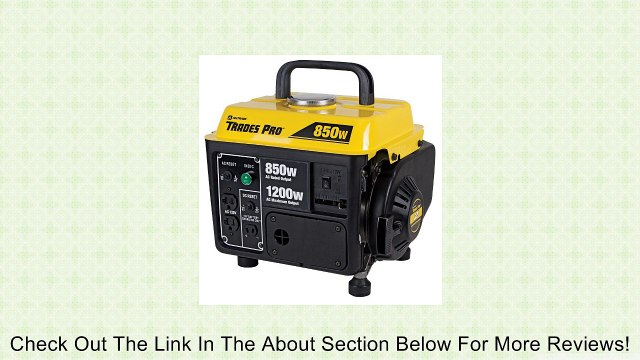TradesPro 836758 Generator, 850-watt/1200-watt Review