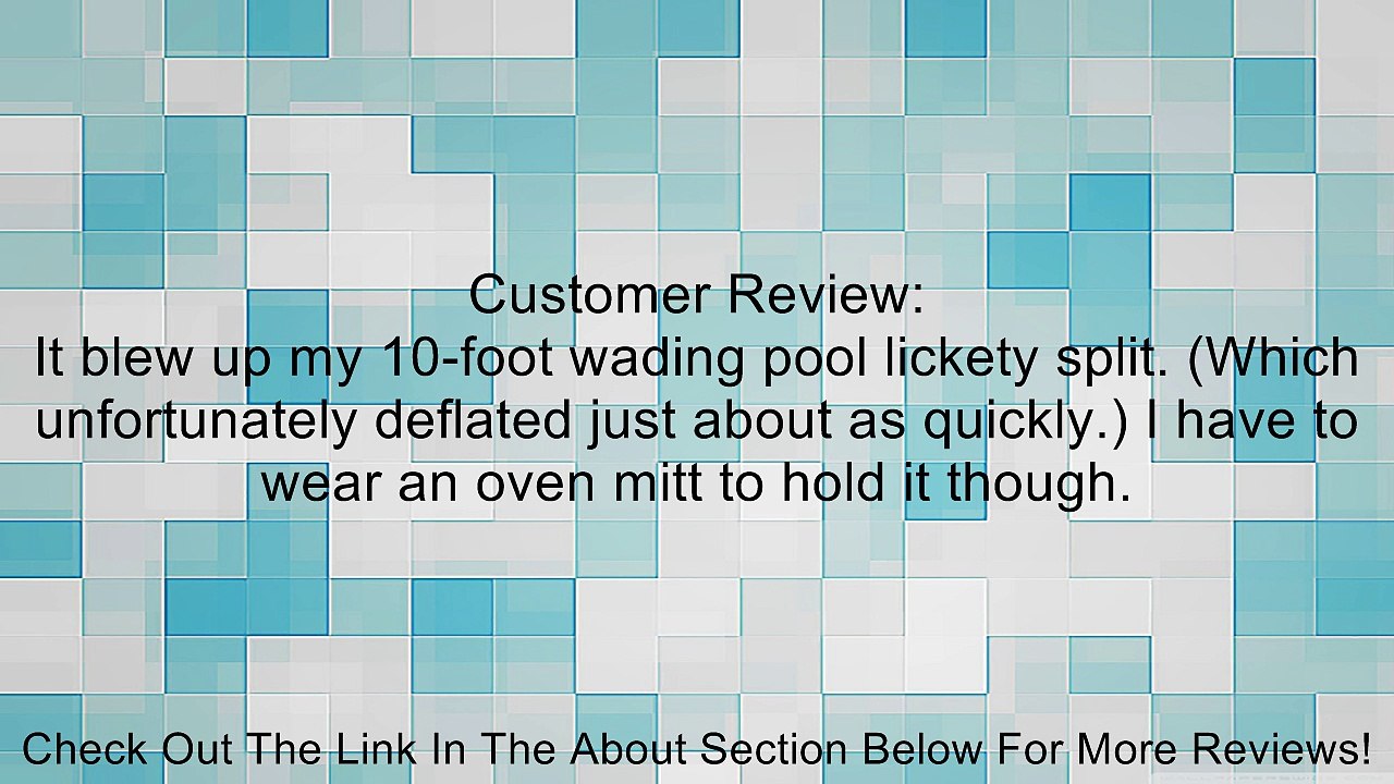 Xcsource Smart Air Beds A/C Electrical Air Bed Pump (110-125v 60Hz, Black) TS010 Review