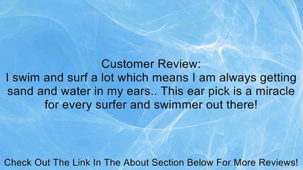 Clear Casing Green Plastic Handle Two Way Earpick Ear Wax Remover Review