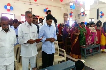 YS Jagan family merry christmas festival