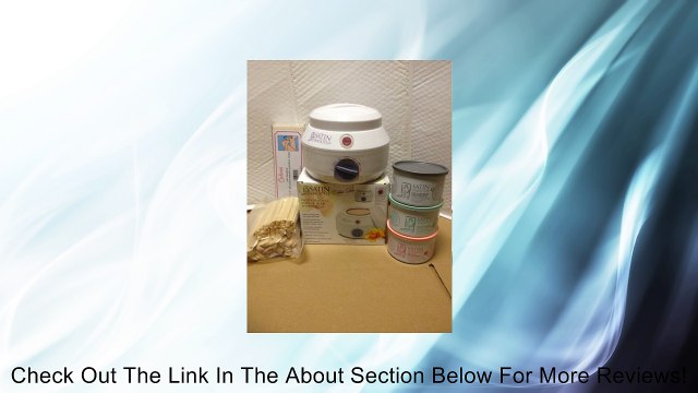 Satin Smooth Wax Machine,zinc Oxide,aloe,cream Wax Kit Review
