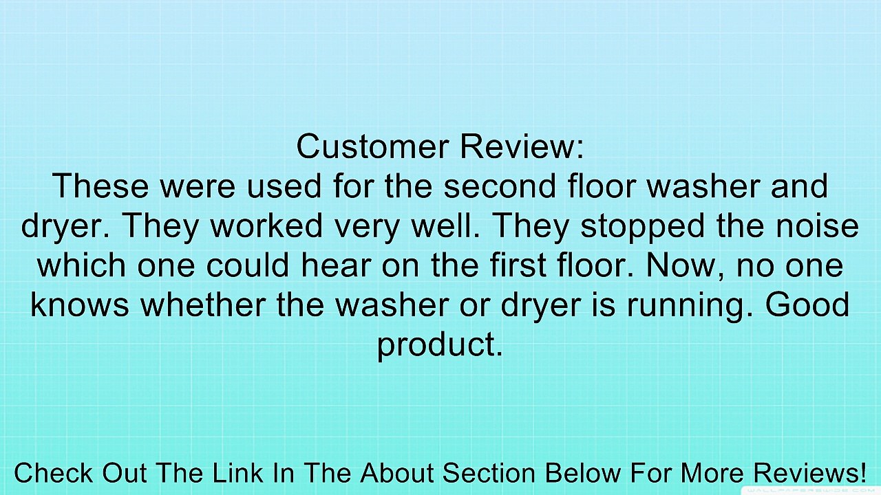 Ideaworks JB6368 S/4 Anti Vibration Pads Review