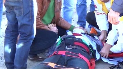 Siverek'te Otomobilin Çarptığı Motosikletli Yaralandı