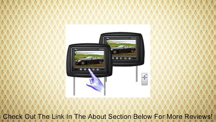 Tview T721PL-BK Monitor Built in Car Headrest (Black) Review