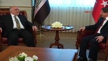 Başbakan Ahmet Davutoğlu Irak Başbakanı Haydar El Abadini Kabul Etti