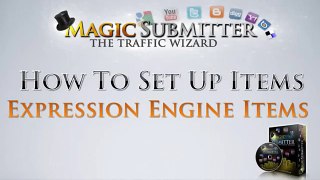 Magic Submitter Expression Engine Items