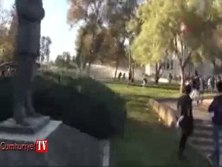 Üniversitede Uludere gerginliği: 100 gözaltı