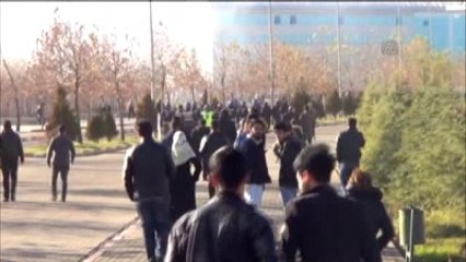 Bingöl Üniversitesinde İzinsiz Gösteri