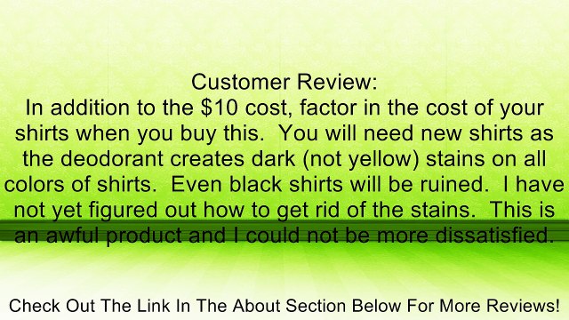 Nourish Organic Deodorant, Lavender Mint, 2.2 Ounce Review