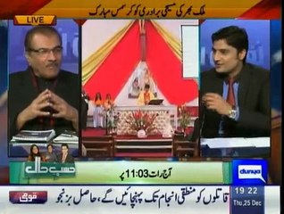 Nuqta e Nazar - 25th December 2014
