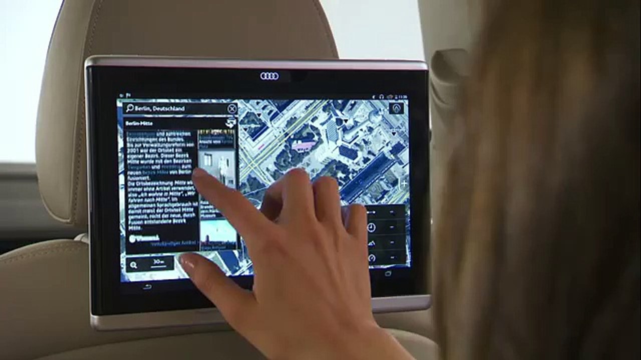 Audi Q7 - Audi tablet