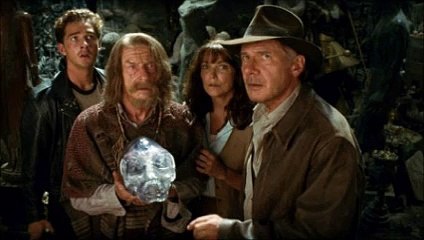 Le crâne de cristal d’Indiana Jones ressemble étrangement à une relique volée
