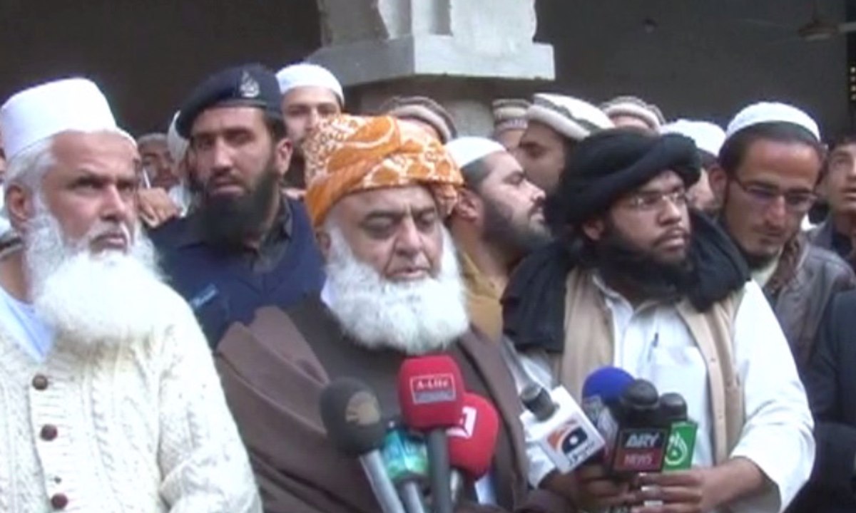 Fazl opposes establishing of military courts 'in principle'