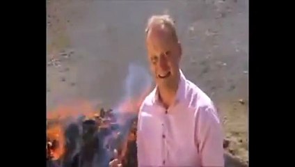 Reporter Accidentally Gets High Next To Burning Heroin