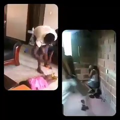 Çocuğunu döven bakıcısına bakın ne yaptı