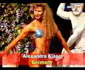 Alexandra Kläser GER NABBA Europeans bodybulding bodybuilding workout youtube original