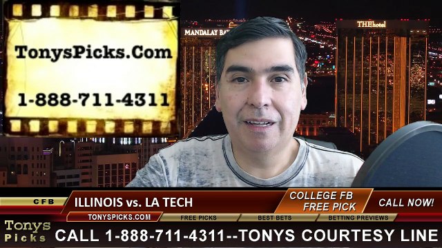 Louisiana Tech Bulldogs vs. Illinois Fighting Illini Free Pick Prediction Heart of Dallas Bowl NCAA College Football Odds Preview 12-26-2014