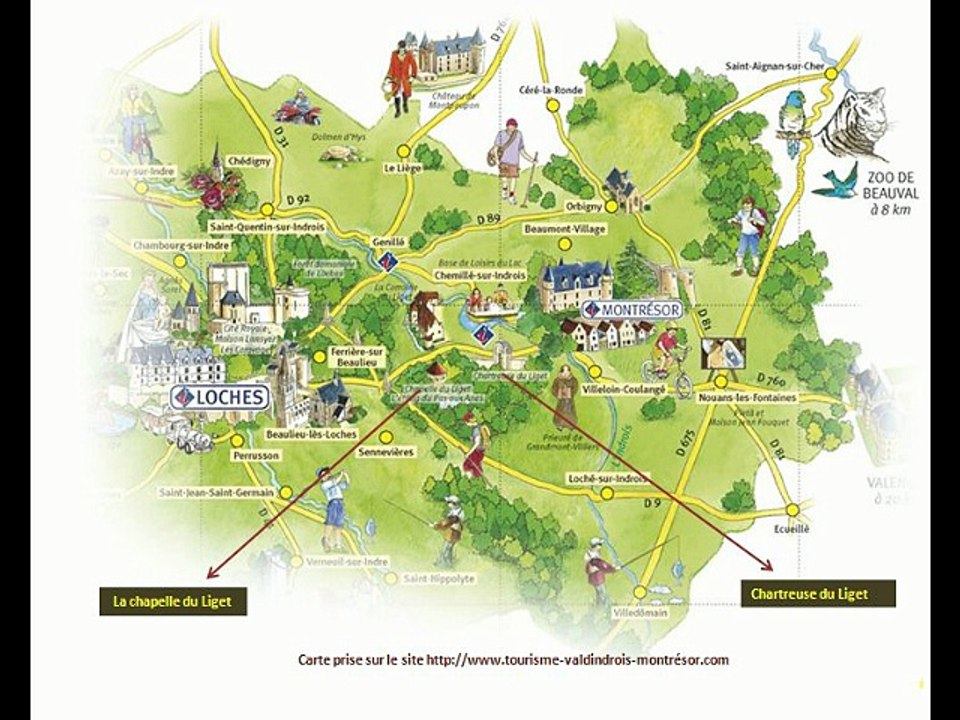 En Touraine - Chartreuse du Liget - Corroirie du Liget - Chapelle du Liget