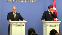 Başbakan Ahmet Davutoğlu Irak Başbakanı Haydar El Abadi ile Ortak Basın Toplantısı Düzenledi 1