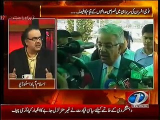 Live With Dr. Shahid Masood – 25th December 2014