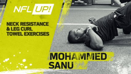 NFL UP!: Neck Resistance & Leg Curl Towel Exercises