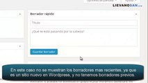 Tutorial de Wordpress desde cero 2014 -- Video 4 Recorrido por Wordpress