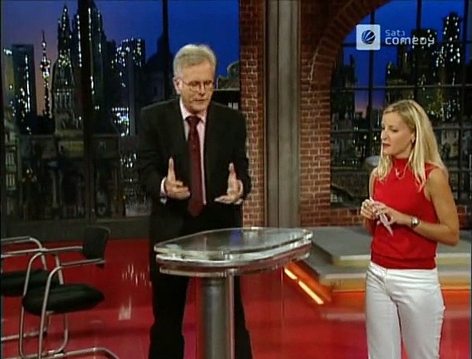 Die Harald Schmidt Show - 1282 - 2003-07-18 - Annie Lennox, Suzana als Friedmanersatz