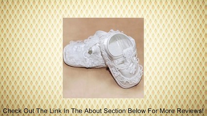 Corrine Baby Girl White Lace T Strap Christening Easter Shoes Baby 0-3 Review