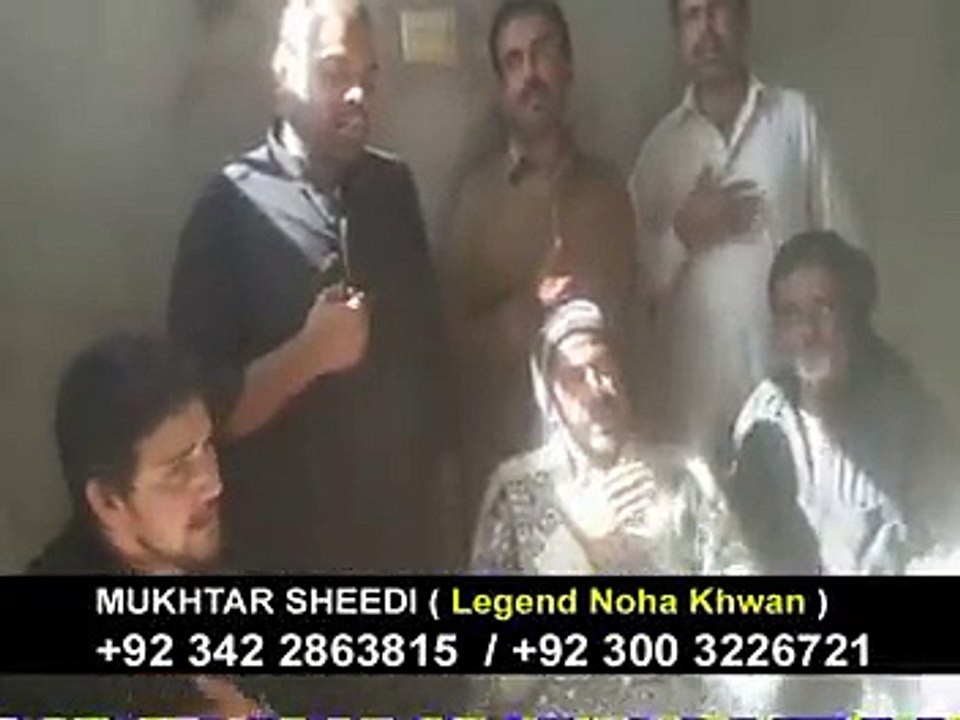 farhan ali waris recited noha with-MUKHTAR SHEEDI-kya dhoondh rhe hai jungal ma sakina (s.a)