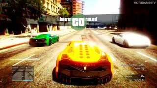 GTA V Online - Obstacle What? Multiplayer Race