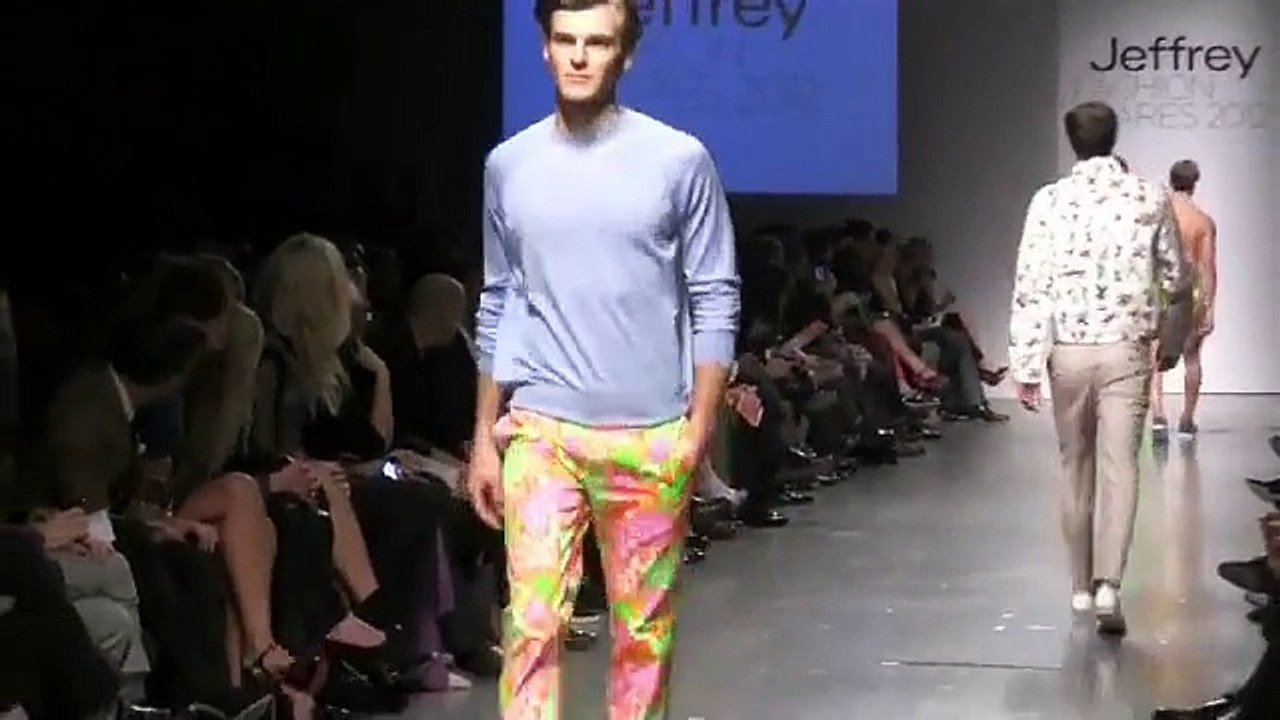 JEFFREY FASHION CARES RUNWAY SHOW- THE HOTTEST MALE MODELS IN THE WORLD WITH AIDEN ANDREWS
