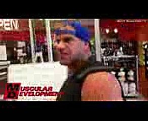 JAY CUTLER BACK WORKOUT 6 Weeks out from the 2013 Mr Olympia youtube original