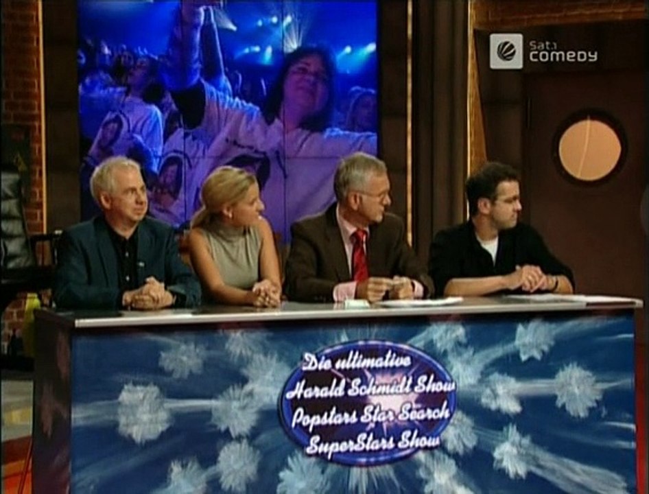 Die Harald Schmidt Show - 1309 - 2003-09-30 - Markus Maria Profitlich, Harald sucht den Superstar