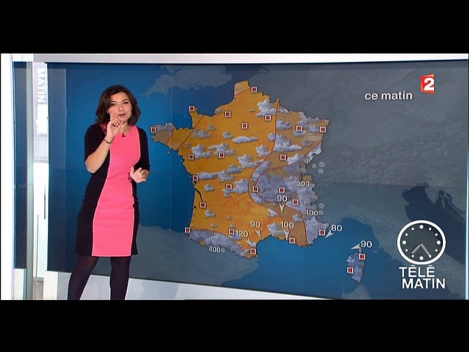 2014 12 09 - ANAIS BAYDEMIR - FRANCE 2 - LA METEO