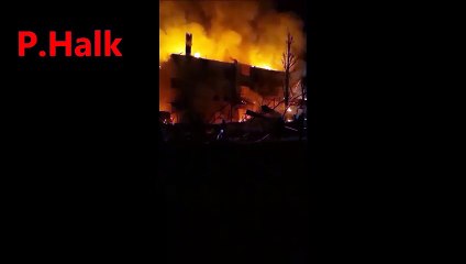 Serdivan da büyük yangın