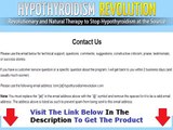 Hypothyroidism Revolution Honest Review Bonus   Discount