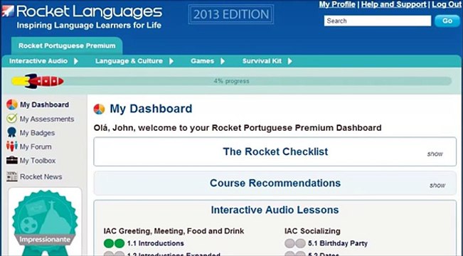 Learn Portuguese Online - Rocket Portuguese for Beginners (Free Trial)