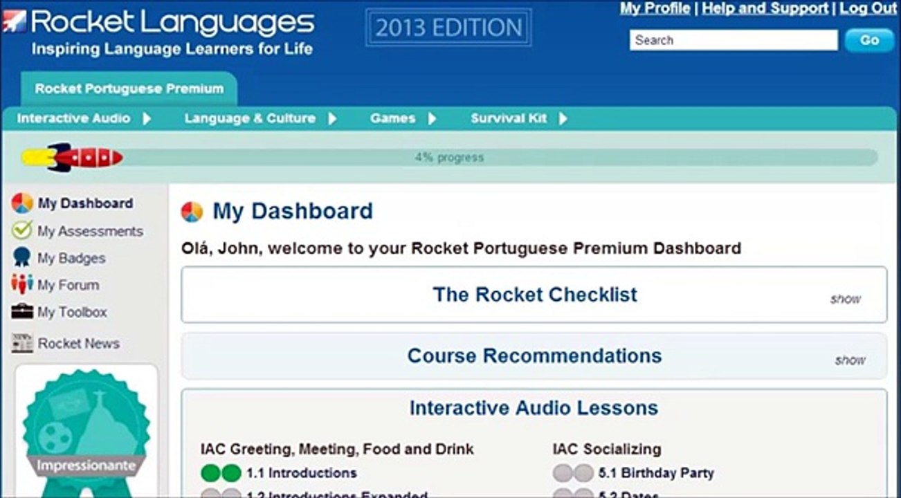 Learn Portuguese Online - Rocket Portuguese for Beginners (Free Trial)