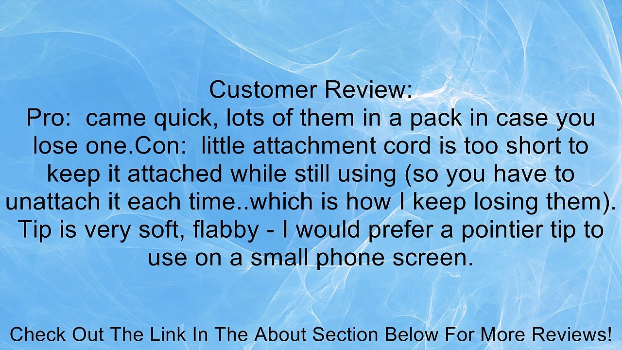 BIRUGEAR 10 Pcs Universal Touch Screen Stylus for Samsung Galaxy S 4 / S IV / SIV Android Mobile Cell Phone Review