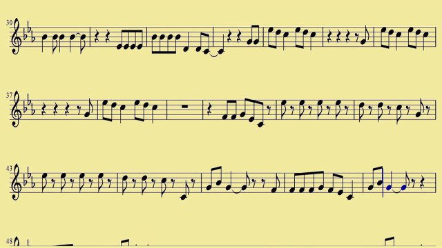 [ Tenor Sax ] Dark Horse - Katy Perry - downloadsheetmusic.com.br