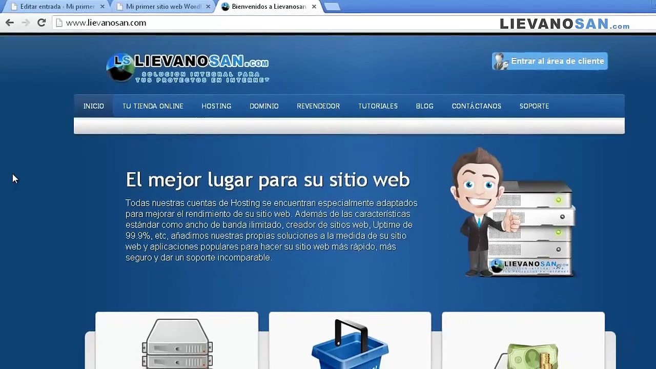 Tutorial de Wordpress desde cero 2014 -- Video 10 Enlaces