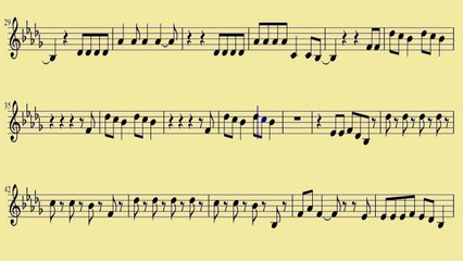 [ Violin ] Dark Horse - Katy Perry - www.downloadsheetmusic.com.br