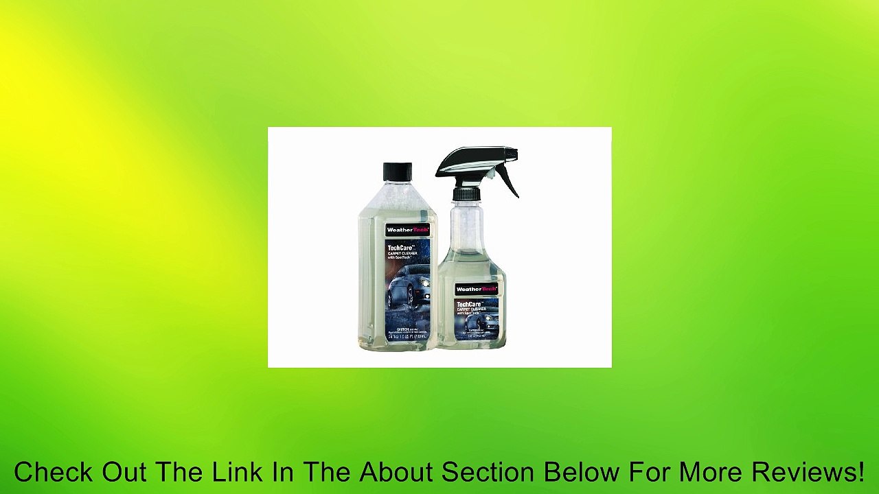 WeatherTech TechCare Carpet Cleaner with SpotTech Kit Review
