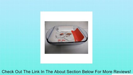 Fire - King Anchor Hocking 8 x 8 inch Squre Baking Dish Saphire Review