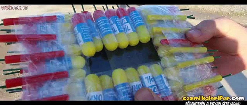 50 Torpil İle Tablet Patlatma Testi - Webtekno