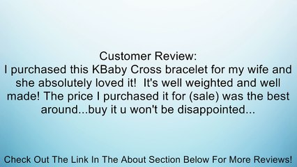 King Baby Chain Cross Bracelet Review